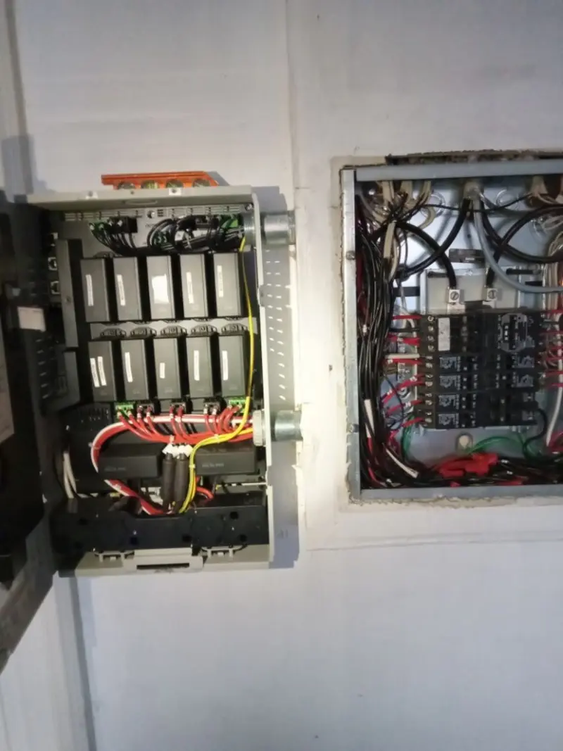 Electrical panel upgrade completed for Electrical Inspection in Honeygo